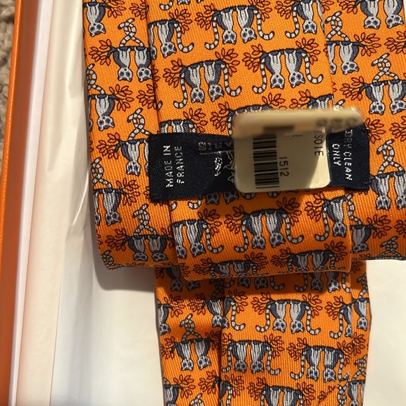 One Hermès Men's Tie - Picture 4 of 5